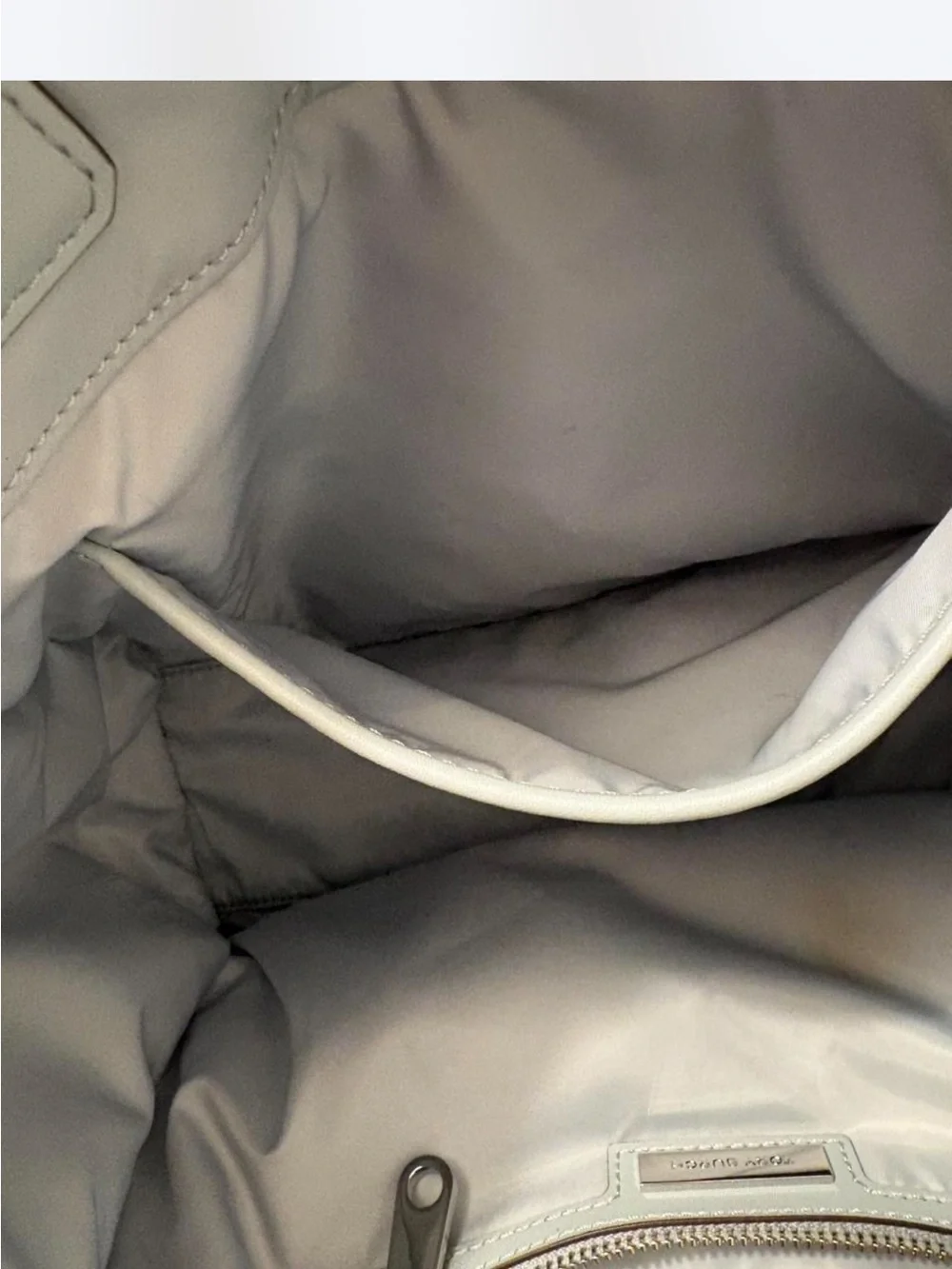 Tory Burch Cream Leather Tote